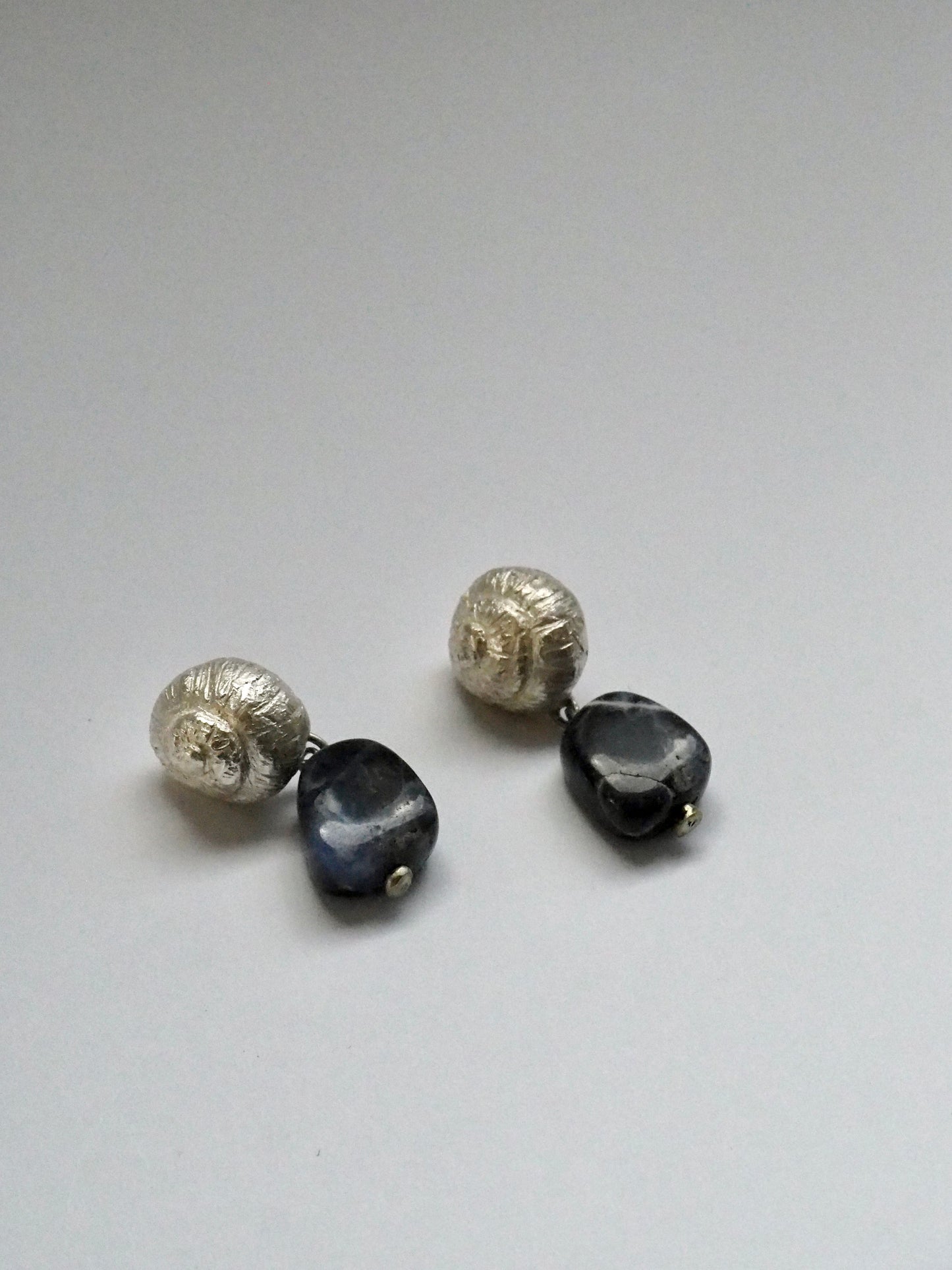 Pendientes Mincha azul