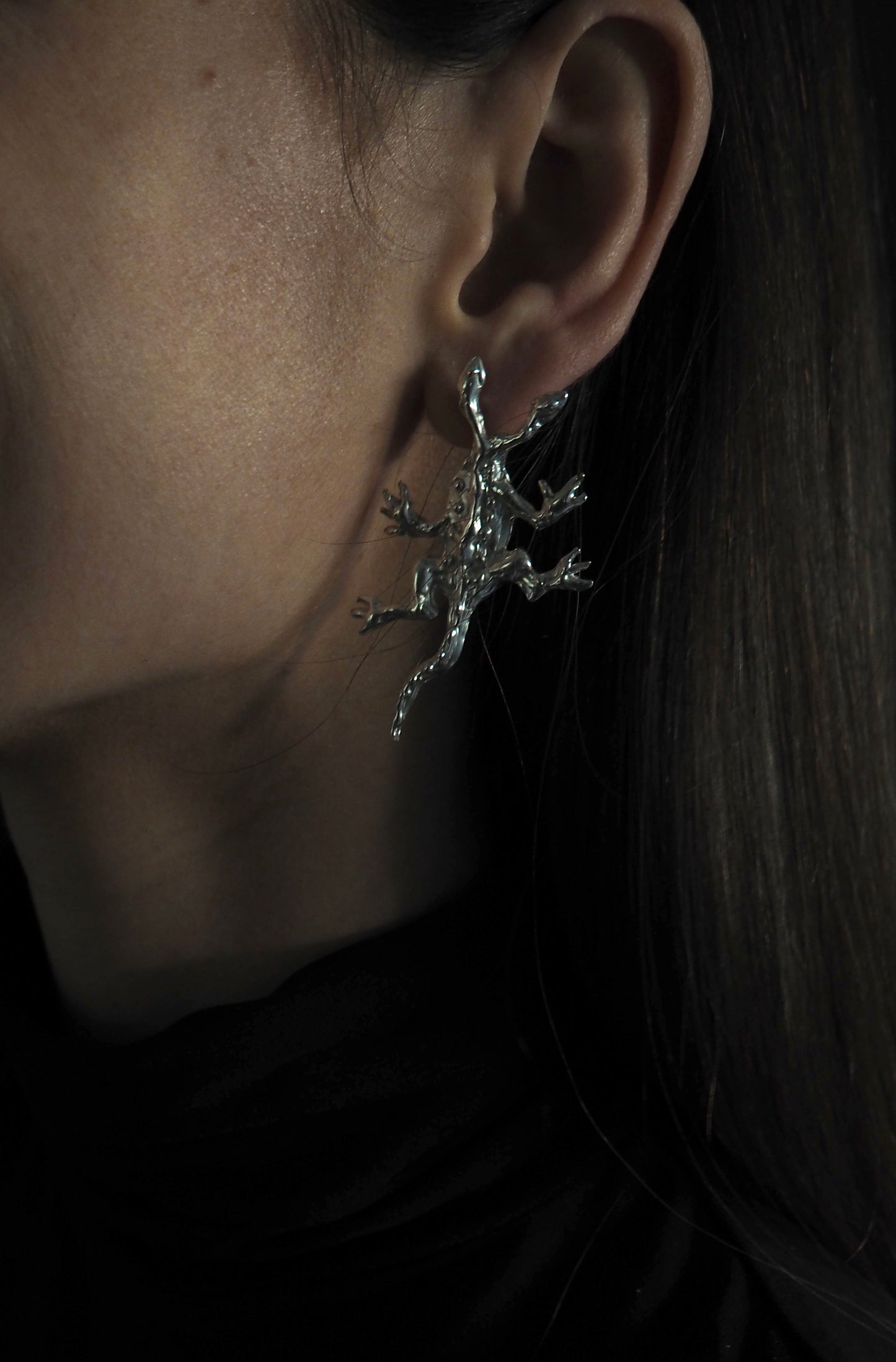 Pendiente/ broche Salamandra