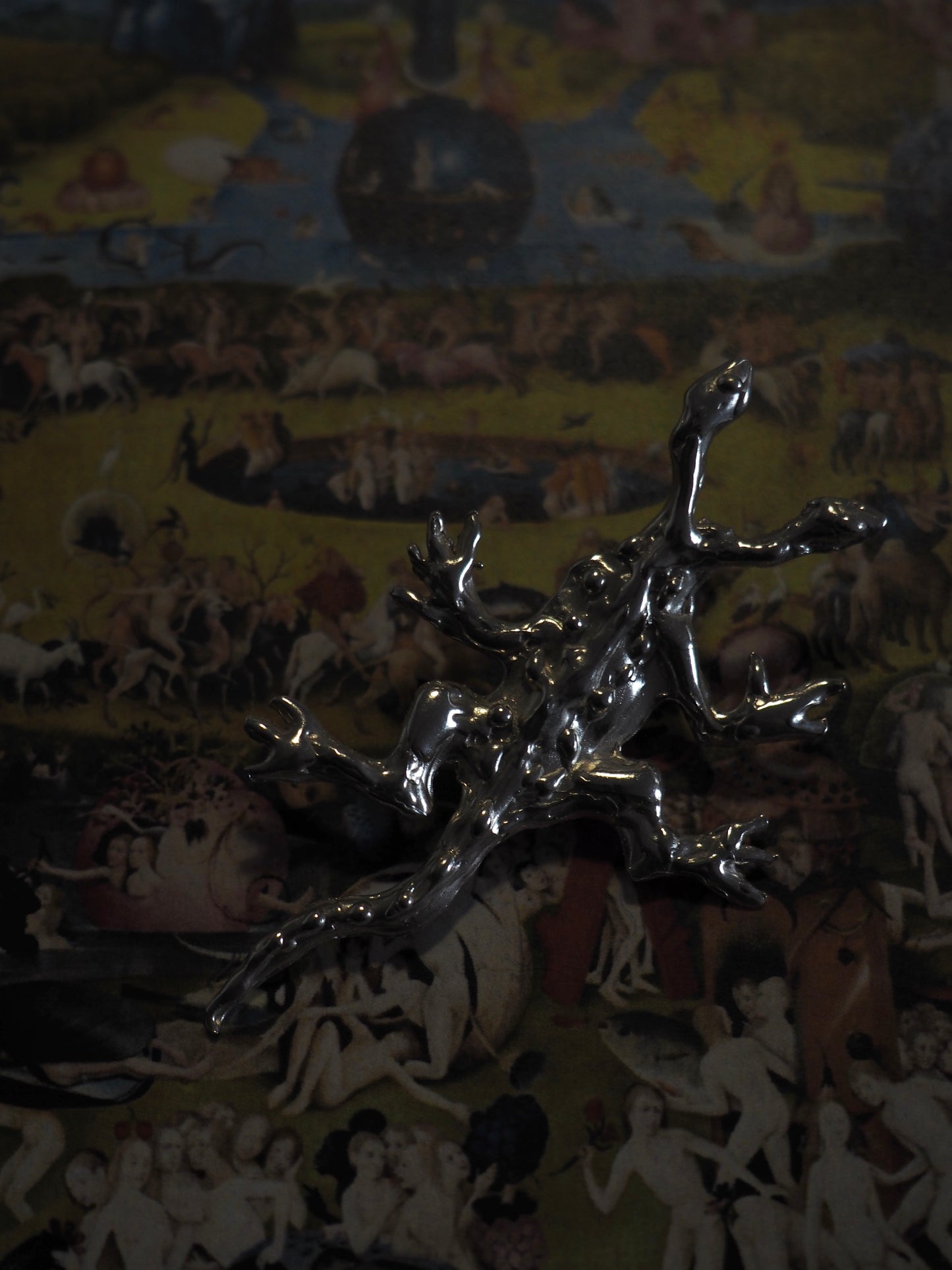 Pendiente/ broche Salamandra